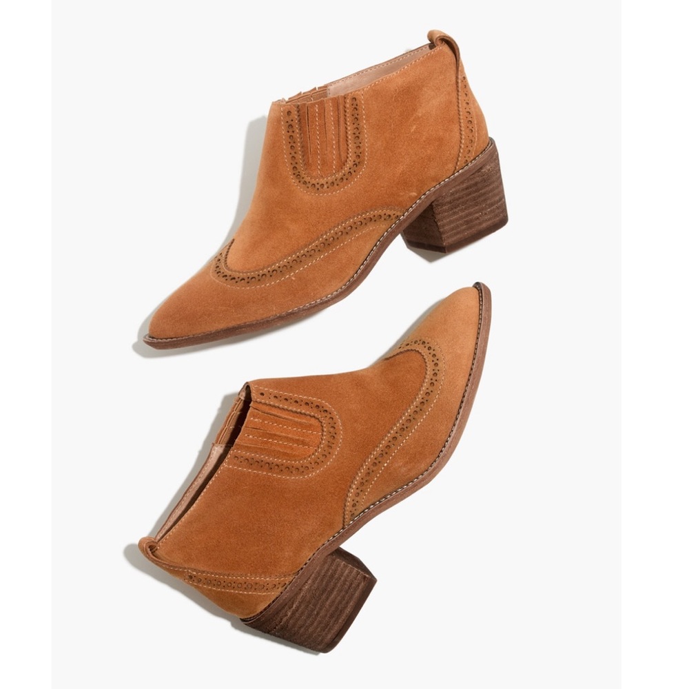 Madewell The Grayson Brogue Chelsea Boot - Picture 8 of 8